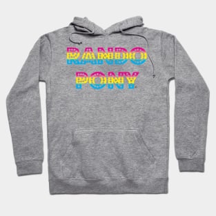 RandoPonyTM Marquee Pansexual Gradient Hoodie